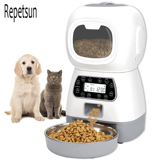 Smart Food Dispenser For Cats Dogs - The pet store