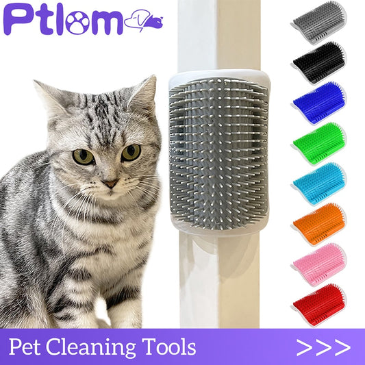 Wall-Mounted Cat Self-Groomer - The pet store